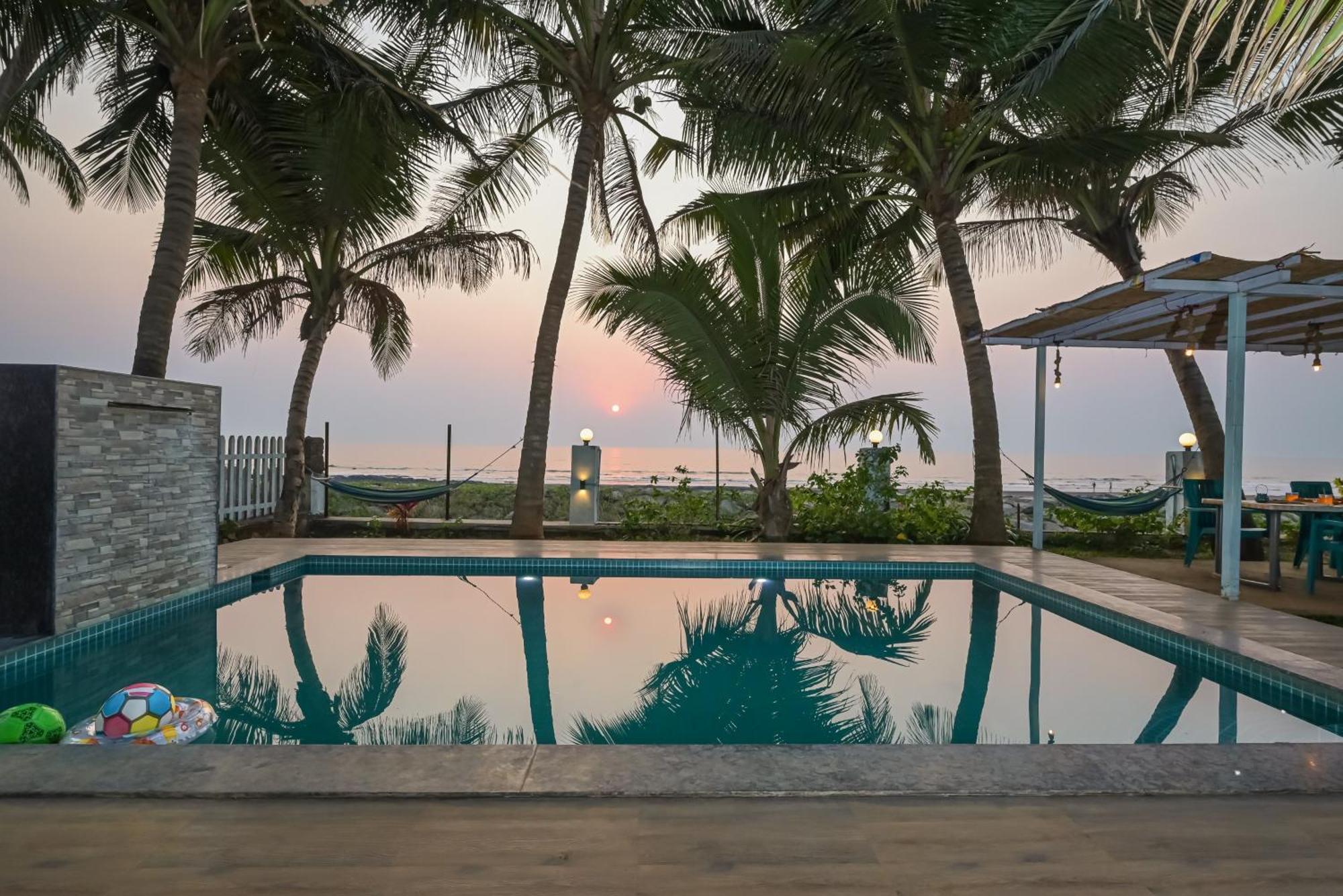 En Ocean Infinity Pool Villa Overlooking Sea ,Beach Touch Alībāg Zewnętrze zdjęcie