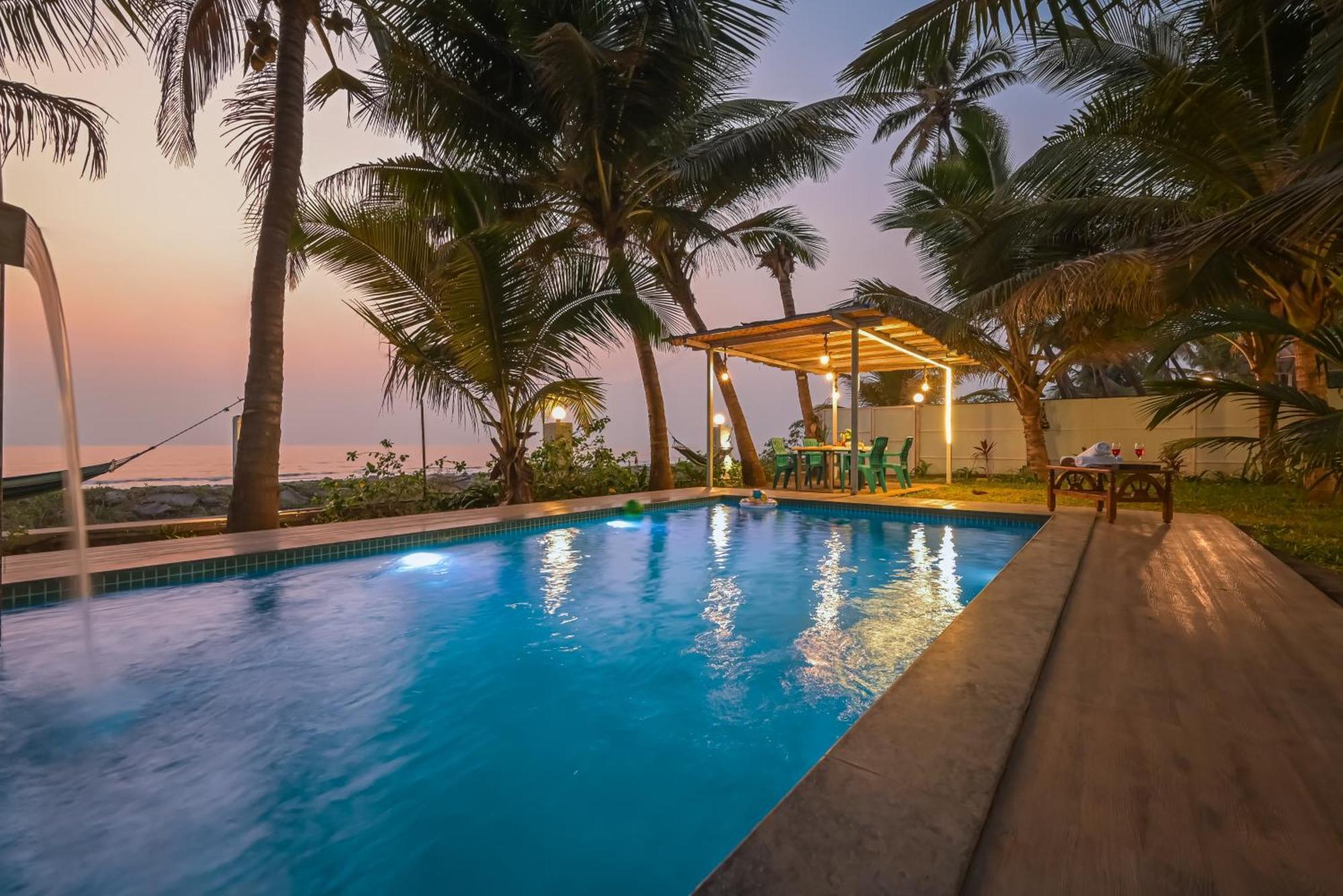 En Ocean Infinity Pool Villa Overlooking Sea ,Beach Touch Alībāg Zewnętrze zdjęcie